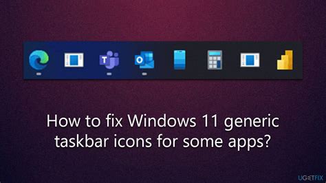 why are all my icons generic